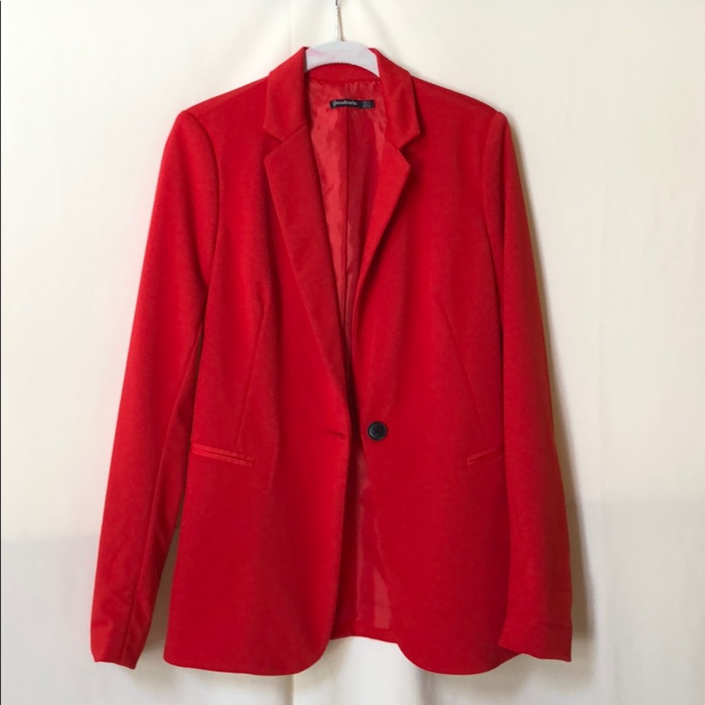 Red Blazer (100% Polyester)
